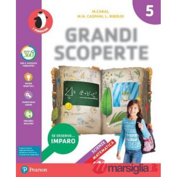 GRANDI SCOPERTE 5 SCIENTIFICO VOL + QUAD. SCIENTIF