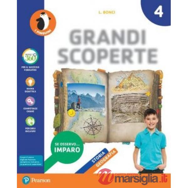 GRANDI SCOPERTE 4 ANTROPOL VOL + ATL. + ACOLPODOCC