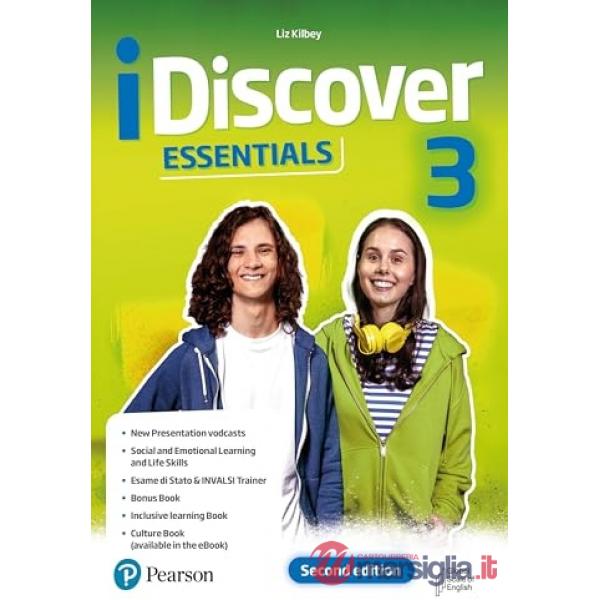 IDISCOVER ESSENTIAL 2 ED LEVEL 3 STUDENT'S BOOK & WB WITH INCLUSIVE LE