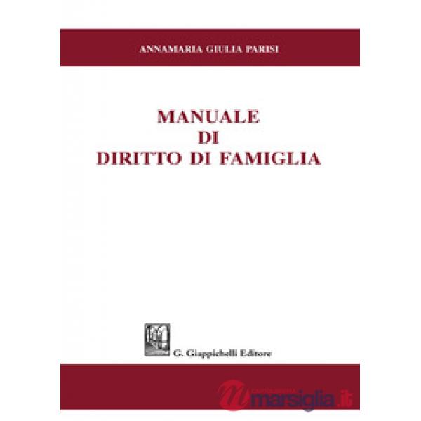 MANUALE DI DIRITTO DI FAMIGLIA