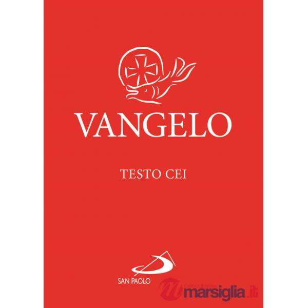 Vangelo. Testo CEI. Rosso. Ediz. plastificata