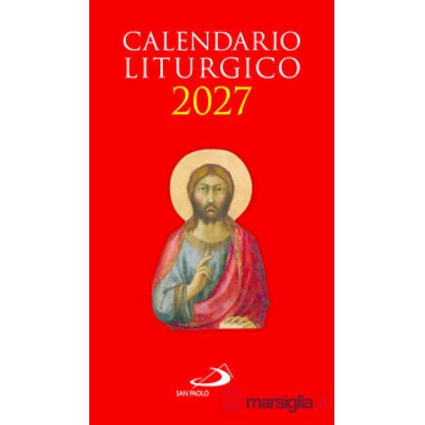 Calendario liturgico 2027