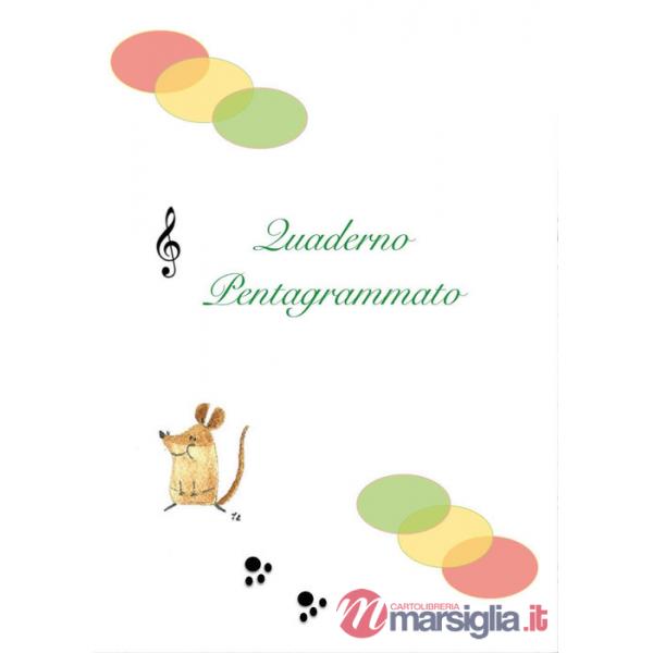 Quaderno pentagrammato