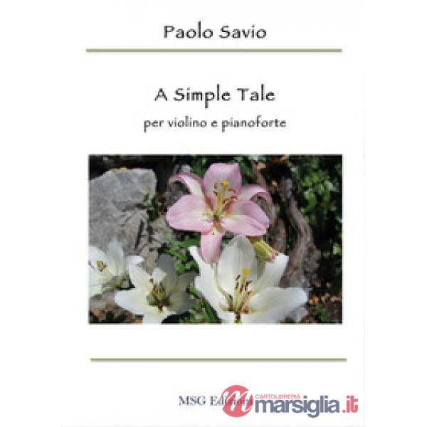 Simple tale. Per violino e pianoforte (A)