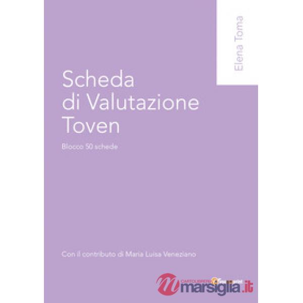 Scheda di valutazione Toven. Blocco 50 schede