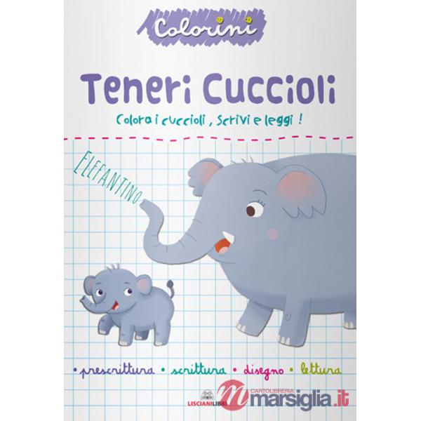 Teneri cuccioli. Prescrittura. Colorini