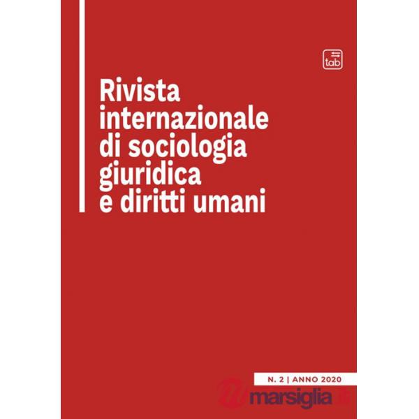 Rivista internazionale di sociologia giuridica e diritti umani (2020). Vol. 2