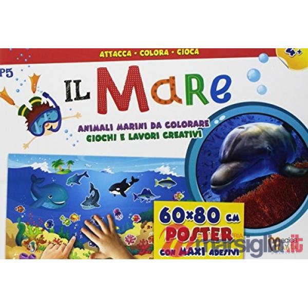 MARE - ANIMALI MARINI DA COLORARE