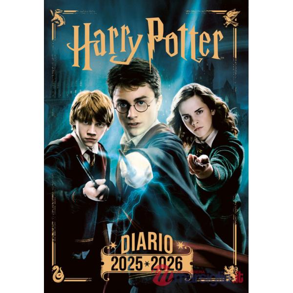 Diario di Harry Potter 2025-2026. Agenda scolastica giornaliera. Ediz. ufficiale