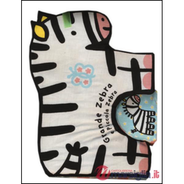 Grande zebra e piccola zebra
