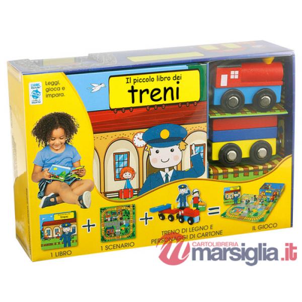 Piccolo libro dei treni. Little village. Ediz. a colori. Con gadget. Con puzzle (Il)