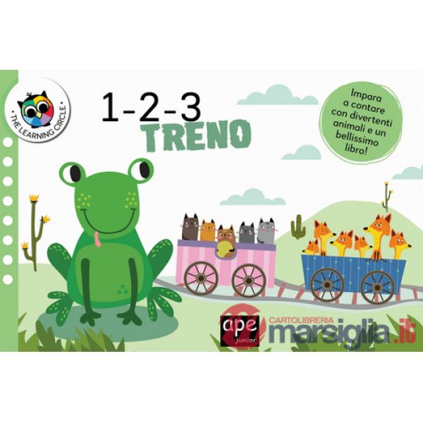 Treno 123. Ediz. a colori. Con puzzle (Il)