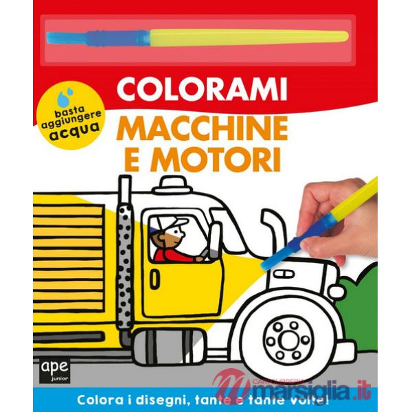 Macchine e motori. Colorami. Ediz. illustrata