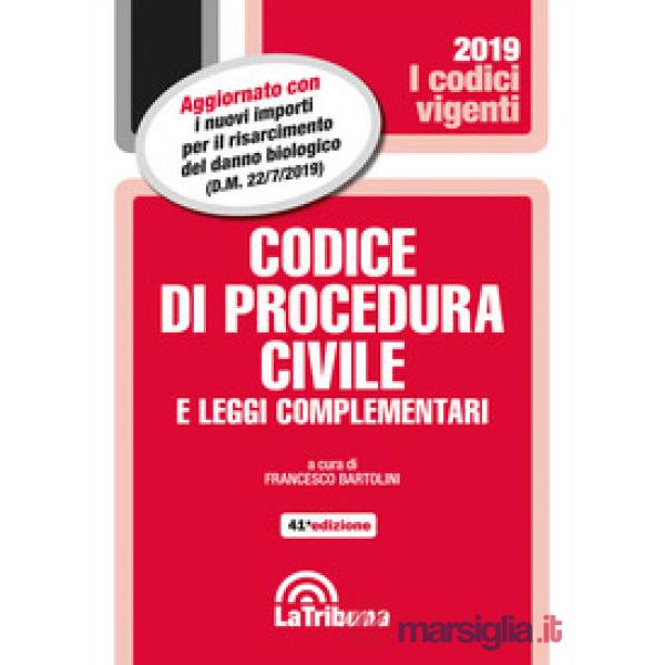 Codice di procedura civile e leggi complementari