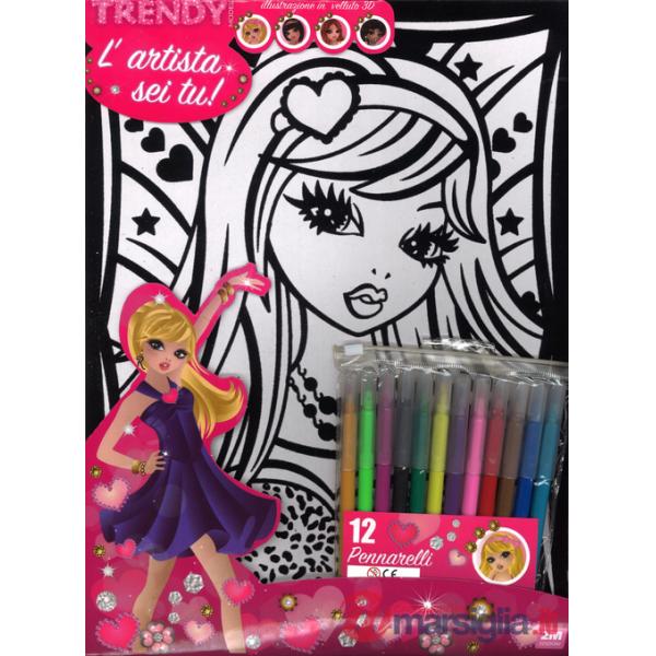 Artista sei tu! Trendy model. Ediz. illustrata. Con gadget (L')