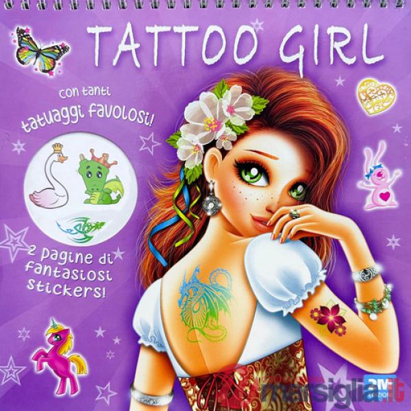 Tattoo book girl viola