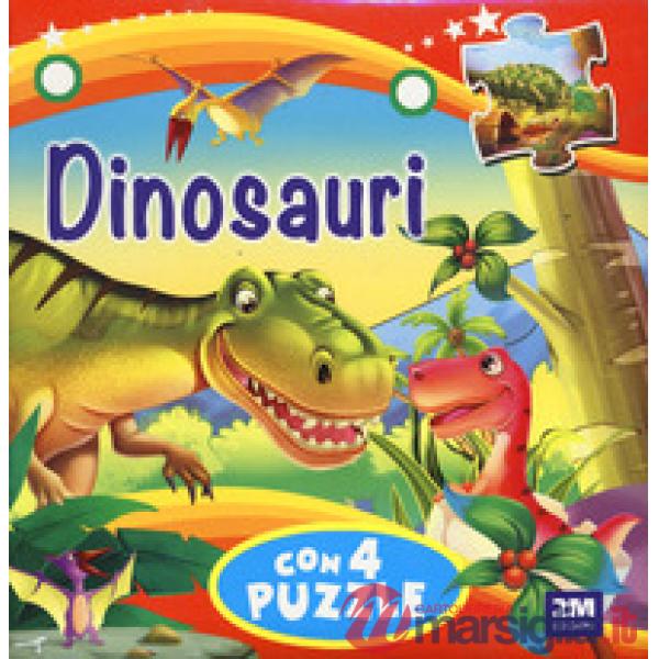Dinosauri. Libro puzzle