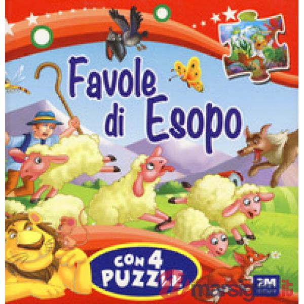 Favole di Esopo. Libro puzzle