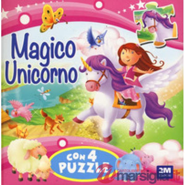 Magico unicorno. Libro puzzle. Ediz. a colori