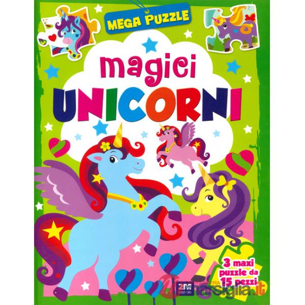 Magici unicorni. Mega puzzle