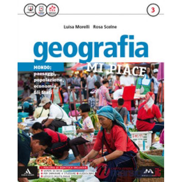 GEOGRAFIA MI PIACE 3 VOL. + ATLANTE 3