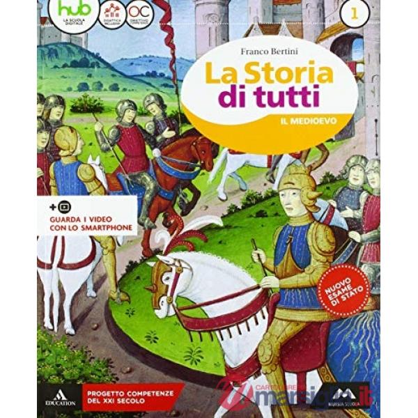 LA STORIA DI TUTTI 1-IL MEDIOEVO + DVD