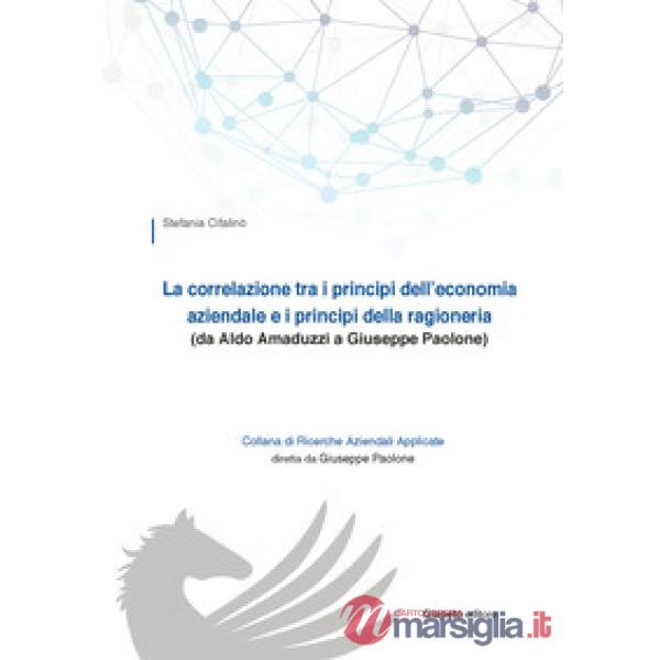 Correlazione tra i principi dell'economia aziendale e i principi della ragioneria (da Aldo Amaduzzi a Giuseppe Paolone) (La)