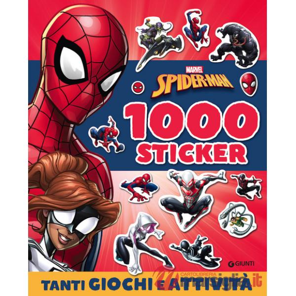 Spiderman. 1000 stickers. Tanti giochi e attività. Con adesivi. Ediz. a colori