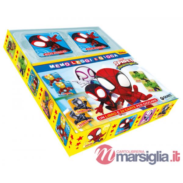 Spidey e i suoi fantastici amici. Memo leggi e gioca. Ediz. a colori. Con 24 carte memory