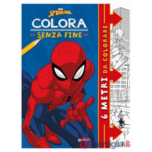 Spiderman. Colora senza fine. 6 metri da colorare. Super album. Ediz. illustrata