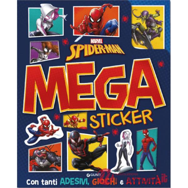 Spiderman. Mega sticker. Con tanti adesivi, giochi e attività. Ediz. a colori