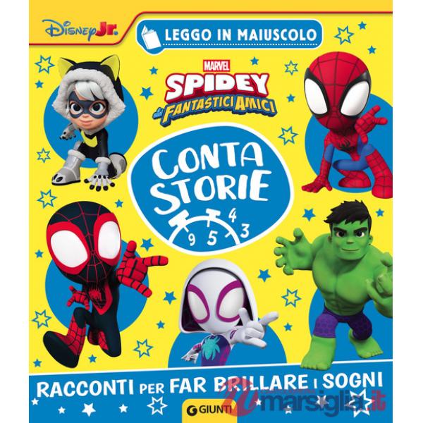 Spidey Contastorie. Racconti per far brillare i sogni. Leggo in maiuscolo
