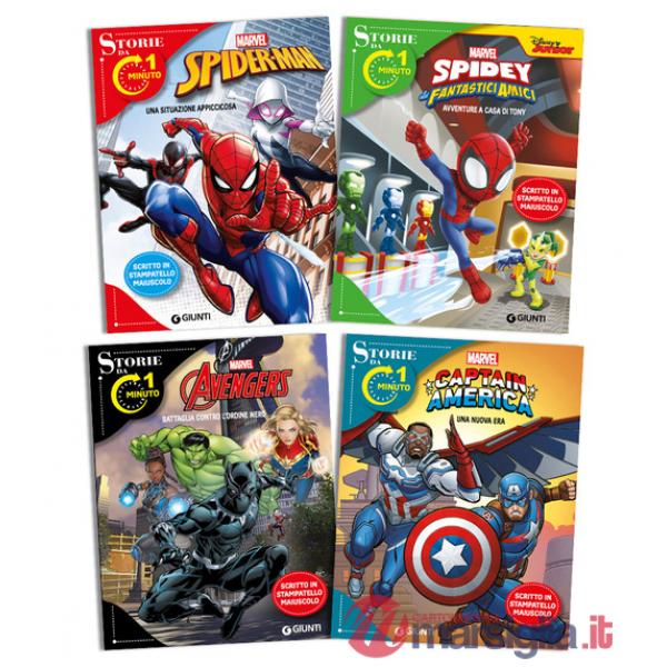 Marvel. Storie da 1 minuto 2025 (4 titoli sfusi). Ediz. a colori