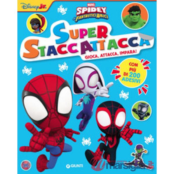 Spidey e i suoi fantastici amici. Superstaccattacca. Con adesivi. Ediz. a colori
