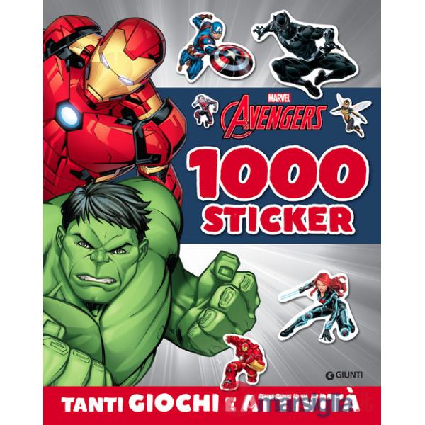Marvel Avengers. 1000 stickers. Tanti giochi e attività. Ediz. a colori