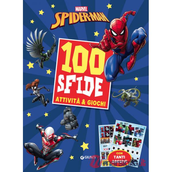 Spiderman. Marvel. 100 sfide. Attività e giochi. Sticker special color