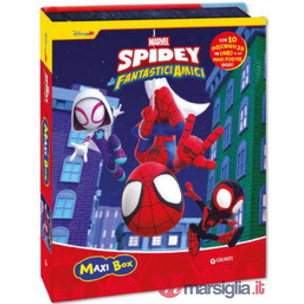 Spidey e i suoi fantastici amici. Maxi box. Ediz. a colori. Con 10 personaggi 3D. Con poster gioco