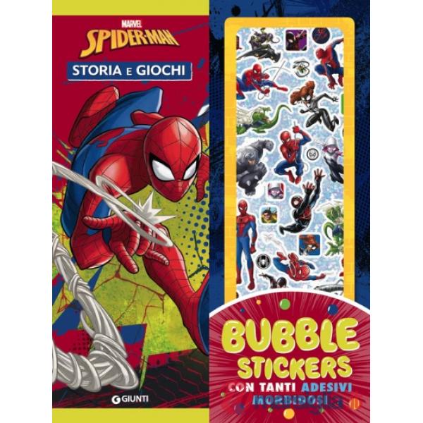 Spider-Man. Storia e giochi. Bubble stickers. Ediz. a colori. Con Adesivi