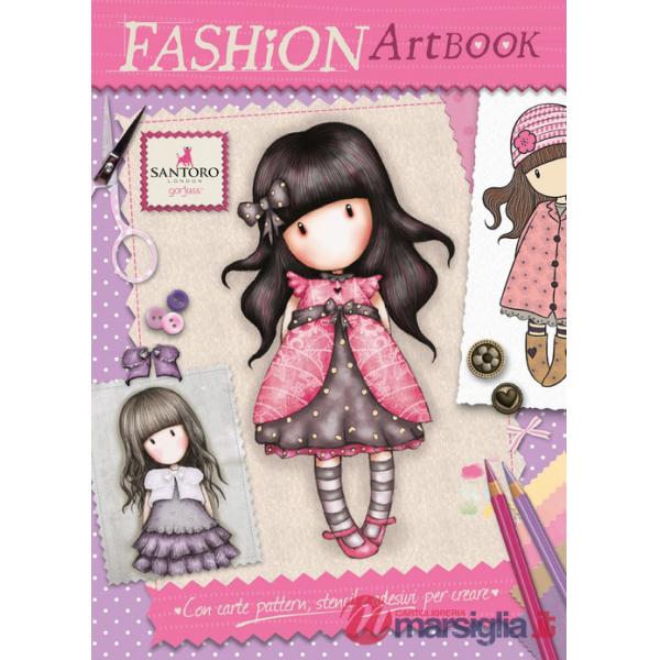 Fashion art book. Gorjuss. Con adesivi