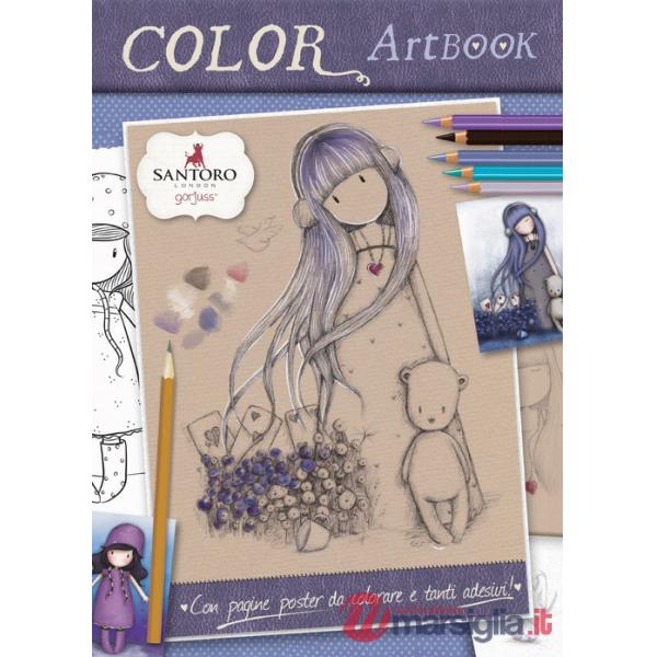 Art color book. Gorjuss. Con adesivi