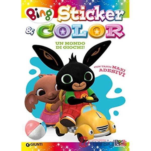 Mondo di giochi. Sticker & color. Bing. Con adesivi. Ediz. a colori