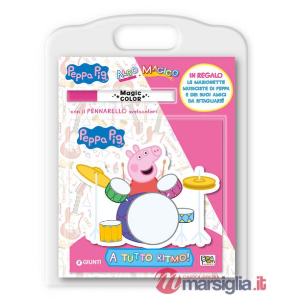 A tutto ritmo! Albo magico. Peppa Pig. Ediz. a colori. Con pennarello svelacolori