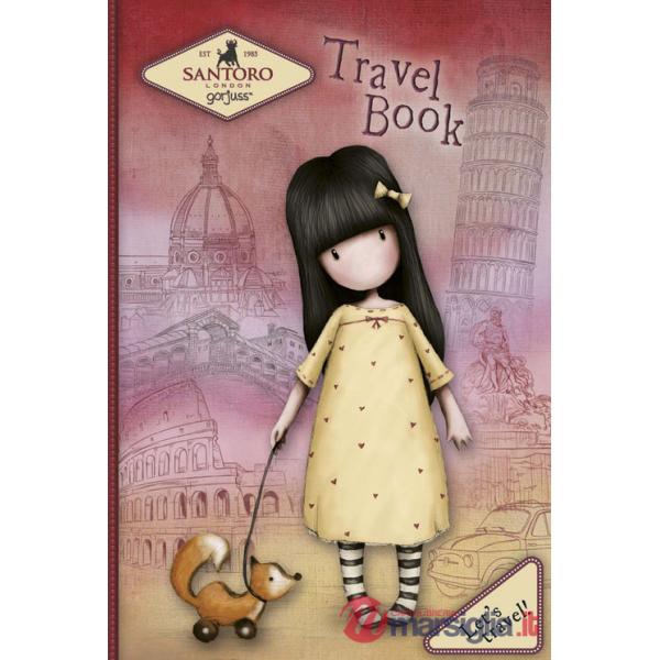 Let's travel. Travel book. Gorjuss