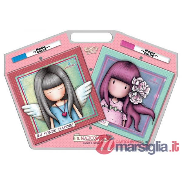 Amore & sogni. Magicolore. Gorjuss. Ediz. illustrata. Con pennarello svelacolori