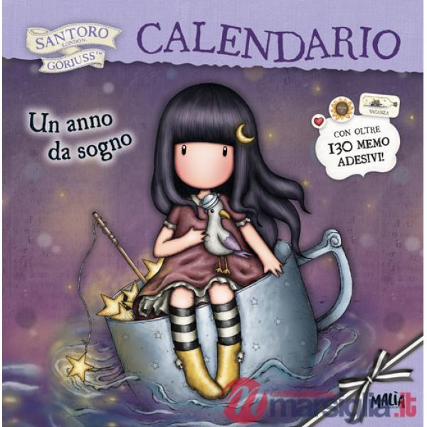 Anno da sogno. Gorjuss. Calendario. Con Adesivi (Un)