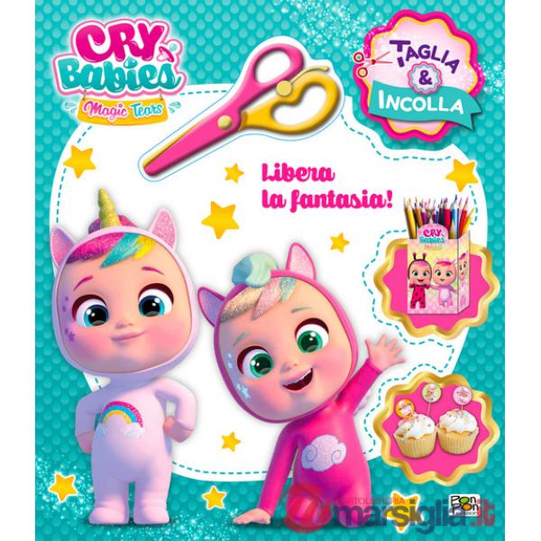Libera la fantasia! Cry Babies. Taglia e incolla. Ediz. a colori. Con forbici