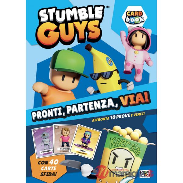 Pronti, partenza, via! Card book. Stumble Guys. Ediz. a colori. Con 40 Carte