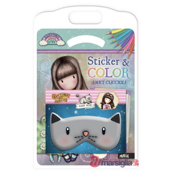 Amici cuccioli. Gorjuss. Ediz. a colori. Con sleep mask gatto