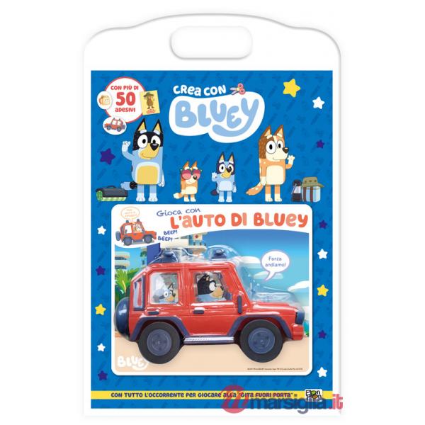 Gioca con l'auto di Bluey. Crea con Bluey. Ediz. a colori