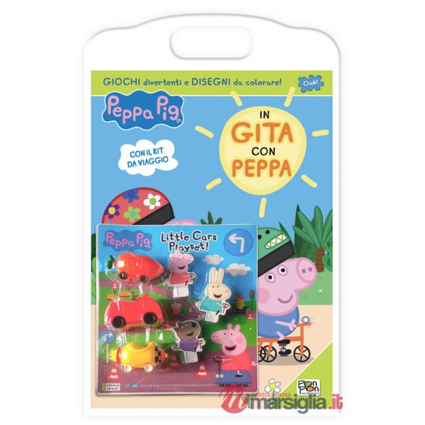 In gita con Peppa. Peppa Pig. Ediz. a colori. Con set macchinine